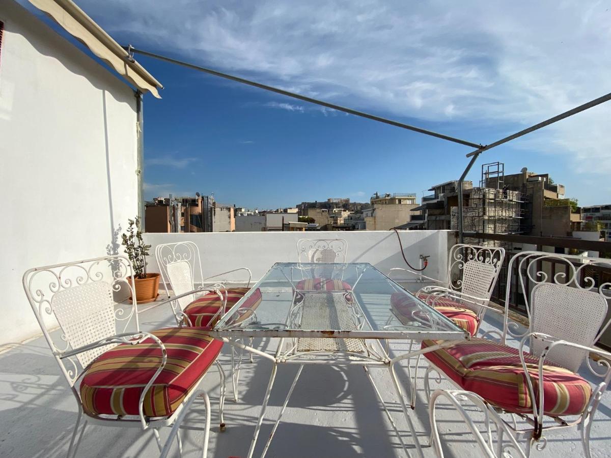 Central Apts With Acropolis Views - Pk Building Atene Esterno foto